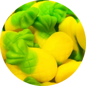 Confiserie Bonbon Ananas Damel jaune