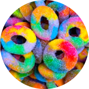 Anneaux Multicolore Acides -100g