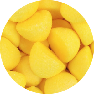 Balle de Golf guimauve banane