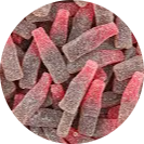 Bouteilles Cherry Cola Sucrées -100g