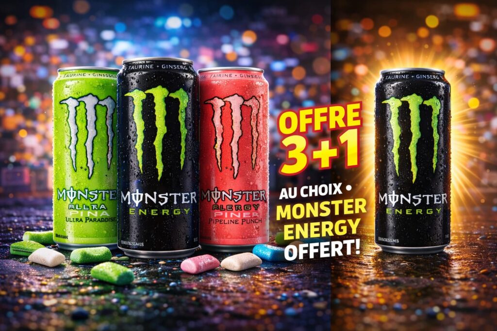 Pack Monster – 3 + 1 OFFERT