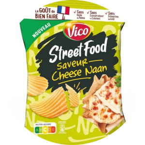 Chips Street Food Cheese Naan -unité