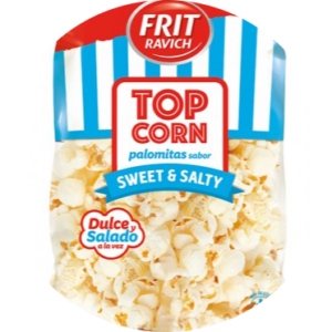Sachet de Pop Corn mélange sucré et salé, format 120g.