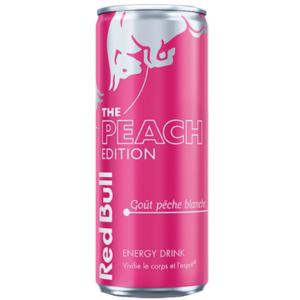 Red bull pêche blanche 25 cl unité