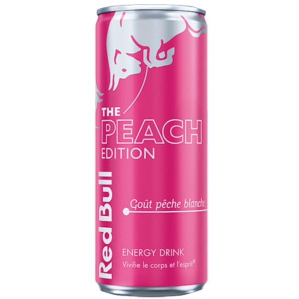 Red bull pêche blanche 25 cl unité